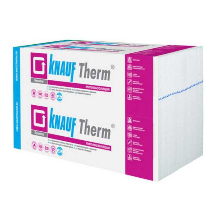 Утеплитель пенополистирол Кнауф Therm Периметр 50х600х1000